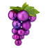 Christmas Bauble Grapes Purple Plastic 19 x 28 x 19 cm