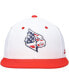 Men's White Louisville Cardinals On-Field Baseball Fitted Hat