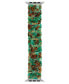 ფოტო #2 პროდუქტის Women's Green Marbled Acetate Expansion Bracelet designed for 42/44/45/Ultra/Ultra 2 Apple Watch