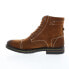 Фото #5 товара Roan by Bed Stu Zalen FB484282 Mens Brown Suede Lace Up Casual Dress Boots