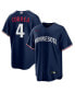 Фото #2 товара Men's Carlos Correa Navy Minnesota Twins Alternate Replica Player Jersey