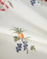 Fruit print duvet cover