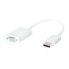 Фото #4 товара LogiLink CV0059B - VGA (D-Sub) - DisplayPort - Male - Female - 1920 x 1200 pixels - White