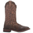 Фото #1 товара Laredo Astras Cheetah Square Toe Cowboy Womens Brown Casual Boots 5890