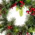 Фото #3 товара Рождественский венок PVC Разноцветный Металл 40 x 40 x 10 cm