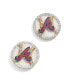 ფოტო #2 პროდუქტის Women's Atlanta Braves Statement Stud Earrings