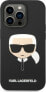 Karl Lagerfeld Etui Karl Lagerfeld do iPhone 14 Pro 6,1" hardcase czarny/black Silicone Karl`s Head Magsafe - фото #3