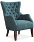 Hannah Button Tufted Wing Accent Chair