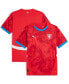 Men's Red Czech Republic National Team 2024 Home Replica Jersey