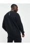 Фото #2 товара Erkek Siyah Sweatshirt - Sportswear Crew Black Sweatshirt - Do0013-010