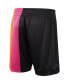 ფოტო #4 პროდუქტის Men's Black Miami Heat 2005/06 Hardwood Classics Authentic Shorts