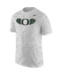 Men's White Oregon Ducks Eggshell T-shirt