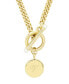 ფოტო #1 პროდუქტის Stella Imitation Pearl Initial Toggle Necklace