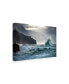 Фото #2 товара Ali Rismanchi Crashing Coastal Waves Canvas Art - 37" x 49"
