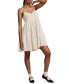 ფოტო #4 პროდუქტის Women's Pintuck-Bodice Tiered Mini Dress