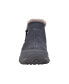 Women's Epic Round Toe Cold Weather Casual Booties Синий, 8 W - фото #3