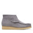 Фото #1 товара Clarks Wallabee Boot 26169731 Mens Gray Suede Lace Up Chukkas Boots