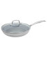 Фото #1 товара Clad H3 Stainless Steel Ceramic Nonstick 10" Fry Pan with Lid