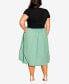 ფოტო #2 პროდუქტის Plus Size Paris Days Midi Short Sleeve Dress