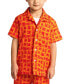 Фото #1 товара Рубашка для малышей Sovereign Code с коротким рукавом и принтом на плотной ткани