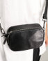 Фото #2 товара ASOS DESIGN leather cross body camera bag in black