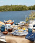 Blue Bay Melamine 20-Piece Dinnerware Set, Service for 4