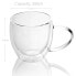 4x Thermo Glas Teeglas Kaffeeglas 250ml