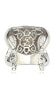 ფოტო #2 პროდუქტის Suzy Levian Sterling Silver Cubic Zirconia Pave Standup Ring