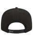 Men's Black Pittsburgh Pirates Metallic Logo 9FIFTY Snapback Hat