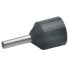 Klauke 43210 - Pin terminal - Straight - Male - Black - Copper - Polypropylene (PP) - 1.5 mm²