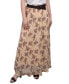 Фото #1 товара Plus Size Chiffon Maxi Skirt