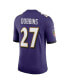Фото #2 товара Men's J.K. Dobbins Purple Baltimore Ravens Vapor Limited Jersey