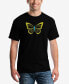 Фото #1 товара Men's Butterfly Word Art Short Sleeve T-shirt