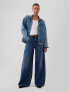 Фото #1 товара Mid Rise Extra Baggy Jeans