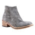 Фото #2 товара Diba True Casp Ian Square Toe Pull On Booties Womens Grey Casual Boots 69511-021