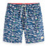 SCOTCH & SODA Long Length Printed Swimming Shorts