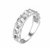 Stylish silver ring AGG640 60 mm - фото #1