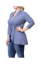 ფოტო #3 პროდუქტის Plus Size Sunset Stroll Cardigan