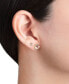 ფოტო #4 პროდუქტის 2-Pc. Set Crystal & Cubic Zirconia Solitaire & Halo Stud Earrings, Created for Macy's