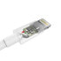 Фото #8 товара Kabel przewód USB-A - Lightning MFI 1.8m certyfikowany biały