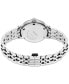 ფოტო #3 პროდუქტის Women's Automatic Presage Diamond (1/10 ct. t.w.) Stainless Steel Bracelet Watch 30mm