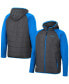 Фото #2 товара Men's Charcoal, Blue UCLA Bruins Good On You Raglan Full-Zip Jacket