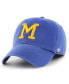Фото #1 товара Men's Royal Milwaukee Brewers Cooperstown Collection Franchise Fitted Hat