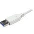 Фото #9 товара USB-концентратор USB StarTech.com 4-Port Portable USB 3.0 с встроенным кабелем - USB 3.2 Gen 1 (3.1 Gen 1) Type-A - USB 3.2 Gen 1 (3.1 Gen 1) Type-A - 5000 Mбит/с - Cеребро, Белый - Алюминий, Пластик - Питание