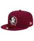 Фото #3 товара Men's Garnet Florida State Seminoles Throwback 59FIFTY Fitted Hat