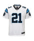 ფოტო #3 პროდუქტის Big Boys Jeremy Chinn White Carolina Panthers Game Jersey