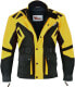 Фото #21 товара German Wear Textile Jacket Motorcycle Jacket Combi Jacket, Black/Yellow