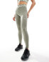 Фото #2 товара Nike Training Pro high-waisted sculpt leggings in khaki