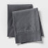 Фото #1 товара King 800 Thread Count Solid Performance Pillowcase Set Gray - Threshold