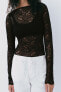 Long sleeve lace bodysuit